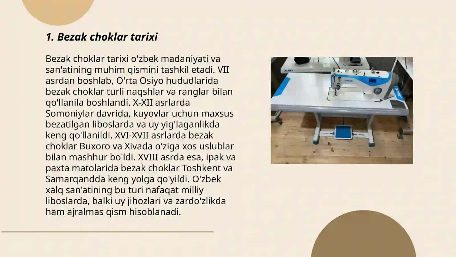 Bezak Choklar Tarixi 3