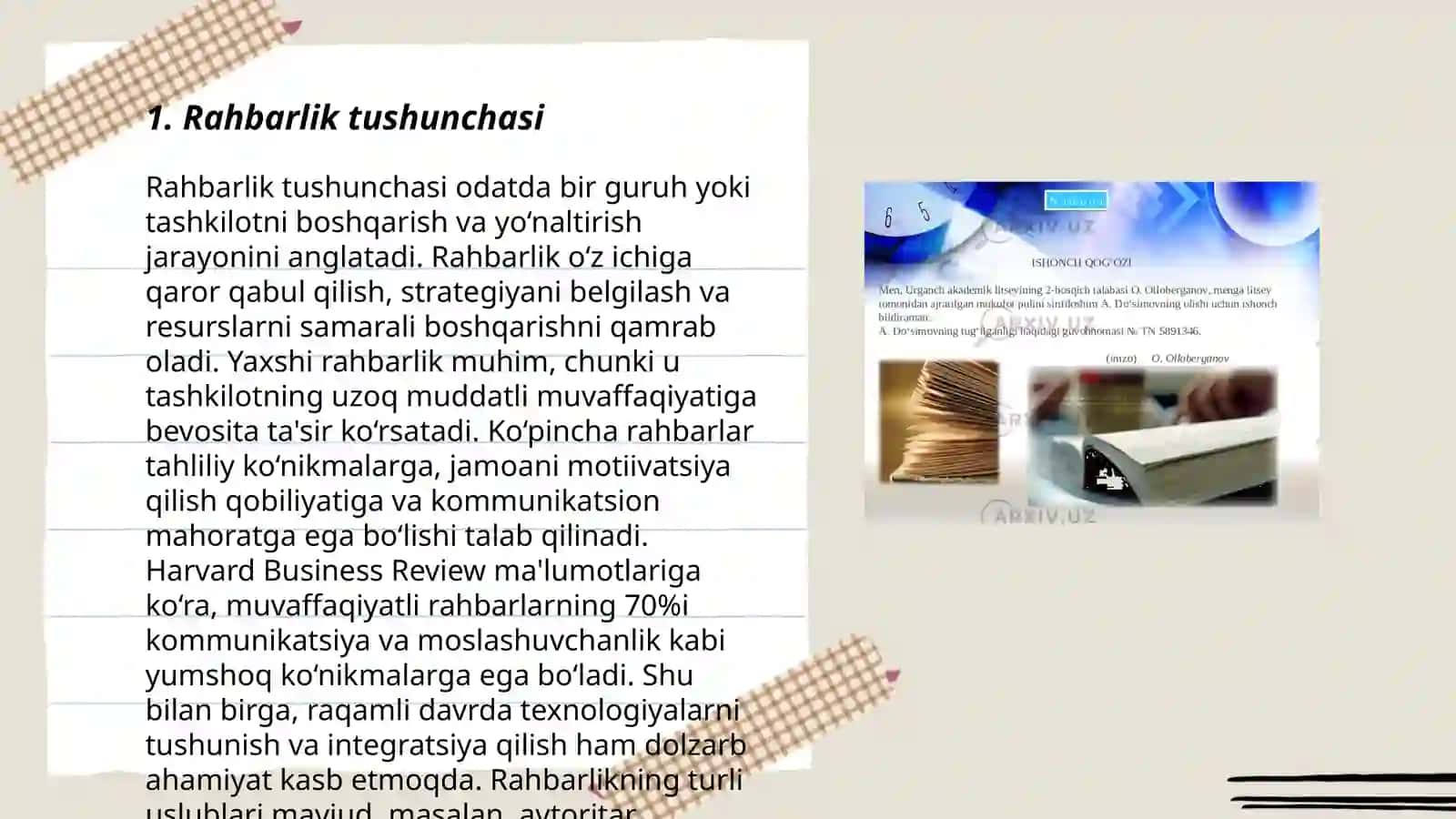 Rahbarlik uslublari haqida tushuncha 3