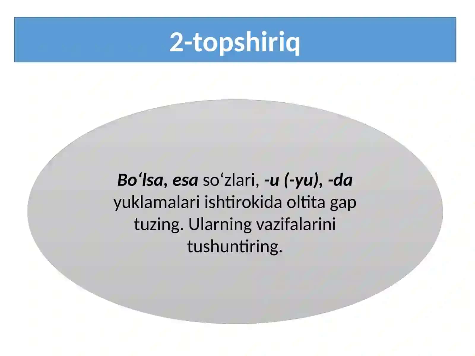9-sinf Ona tili fanidan Mustahkamlash dars ishlanmasi 3