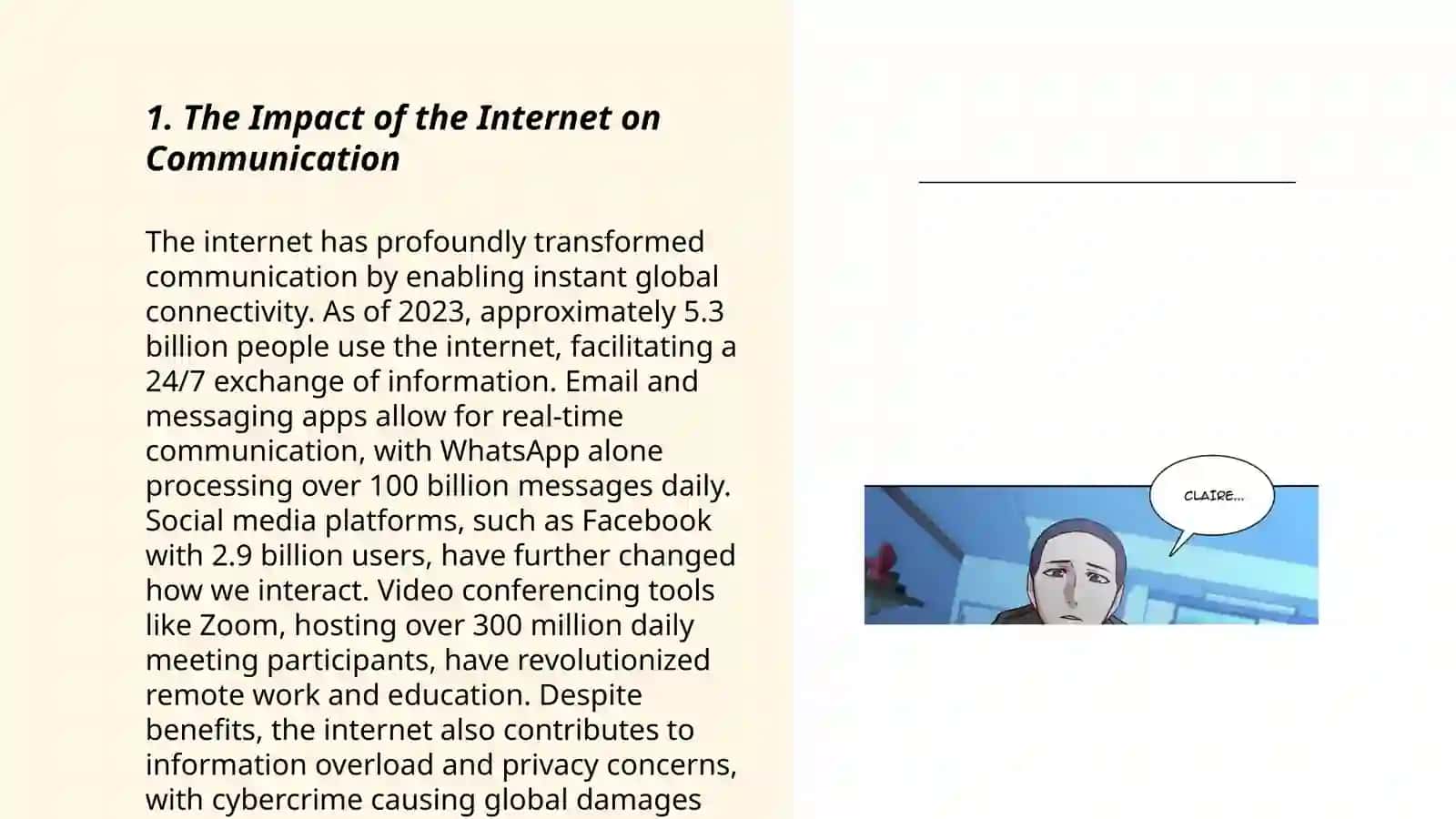 The Role of Internet in Our Life 3