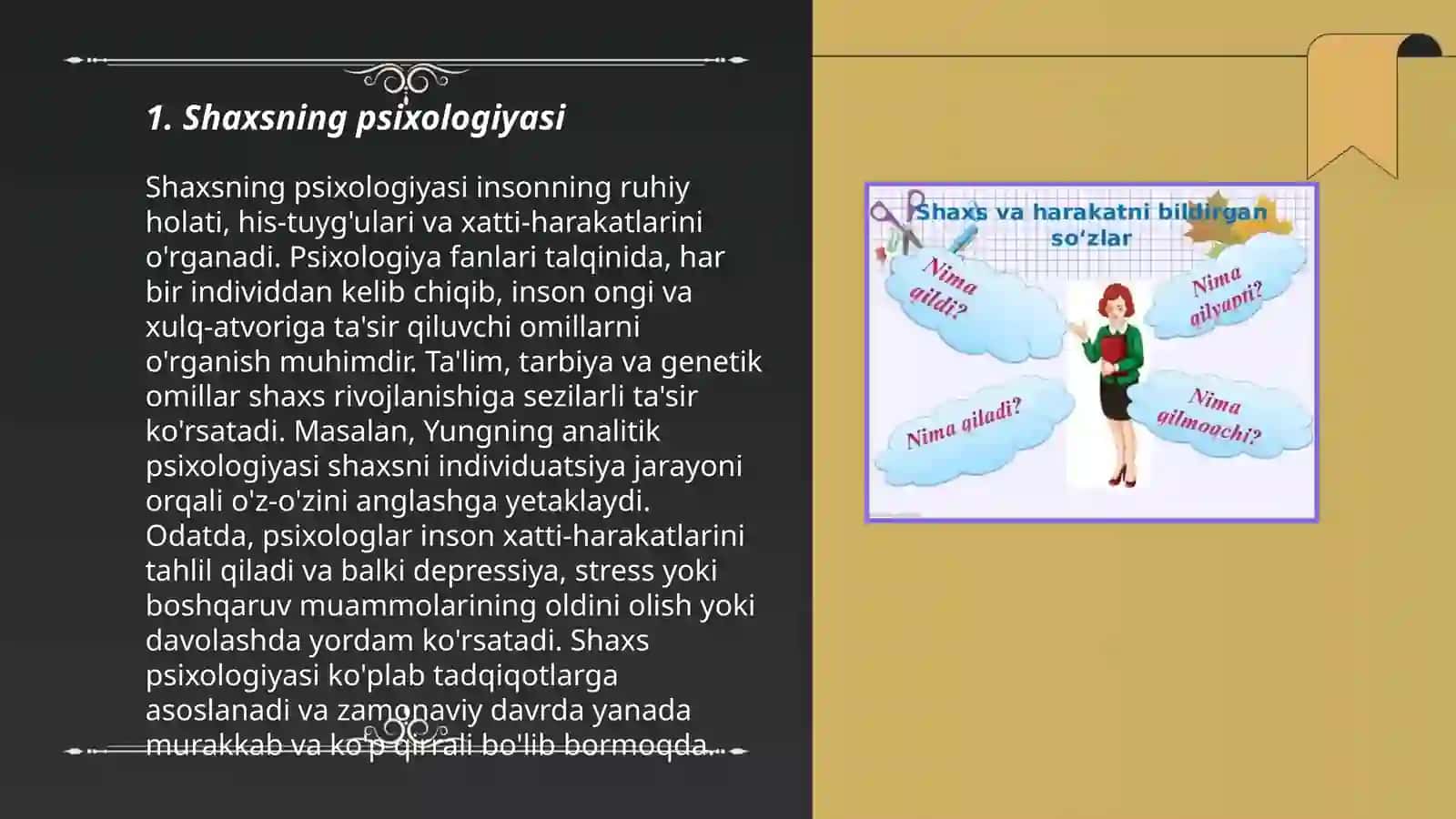 Shaxsning psixologiyasi 3