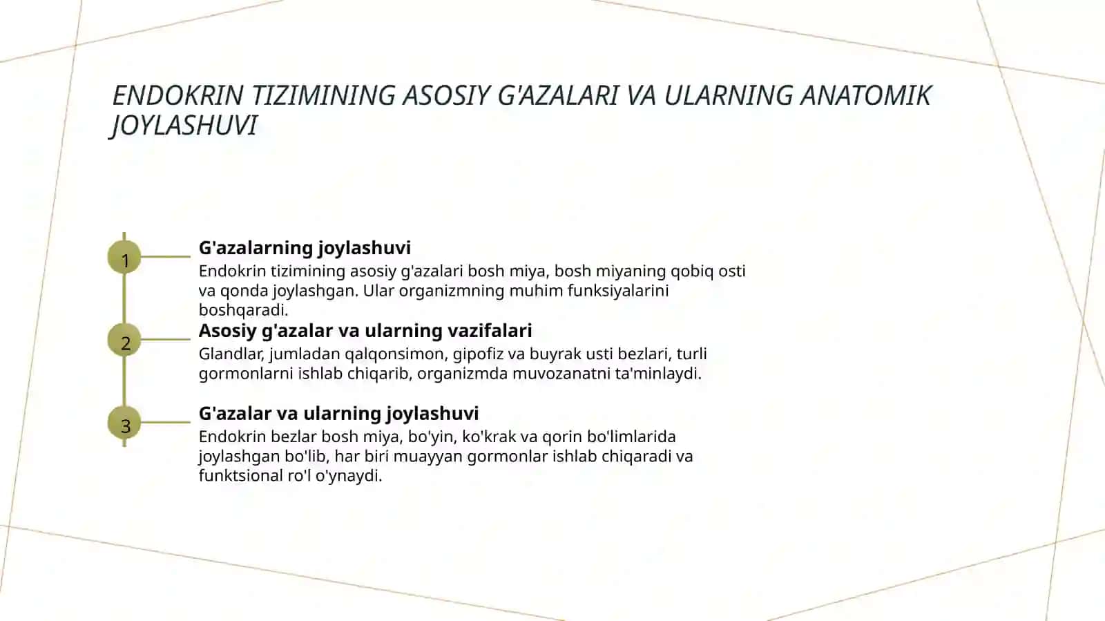 Endokrin sistemasi patofiziologiyasi 3