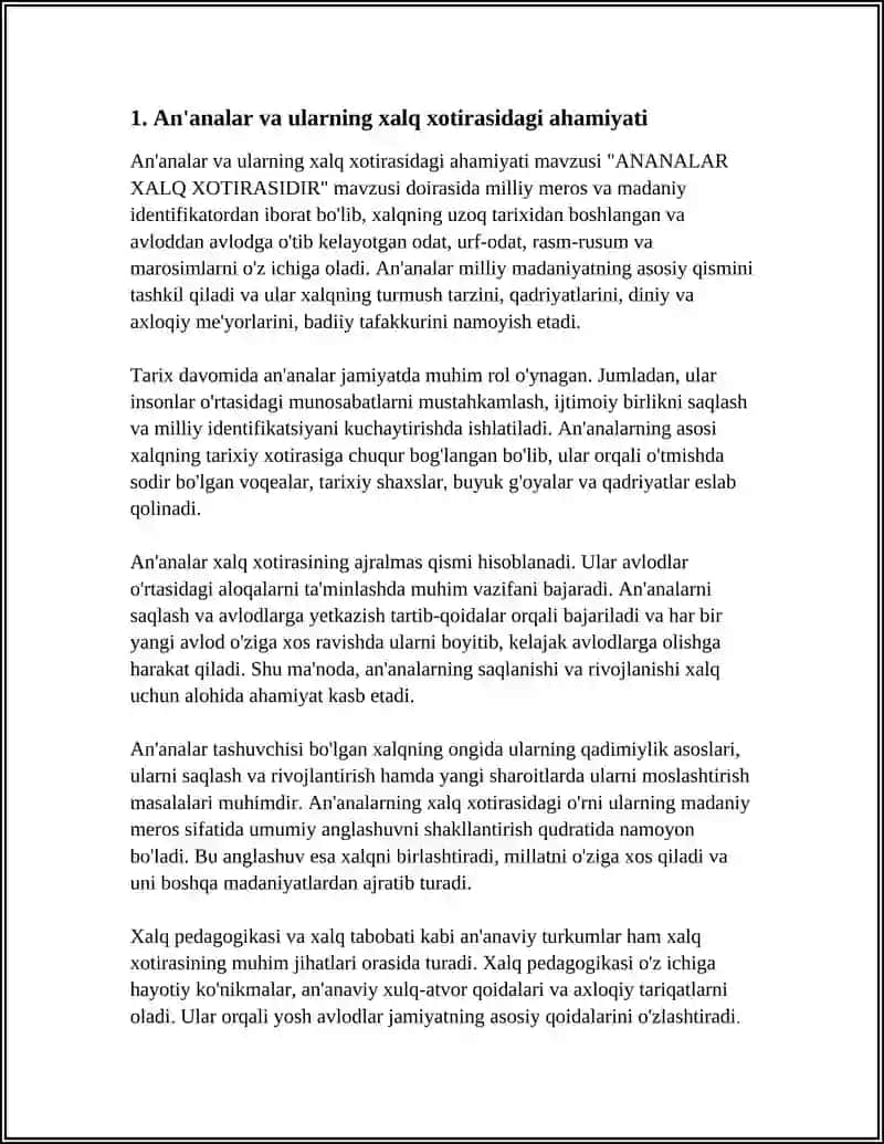 ANANALAR XALQ XOTIRASIDIR 3