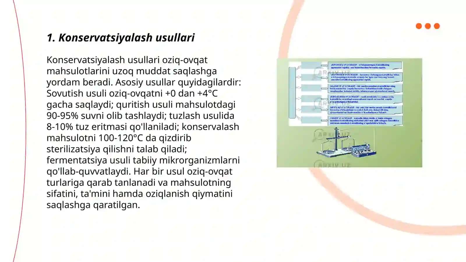 Konservatsiyalash usullari 3