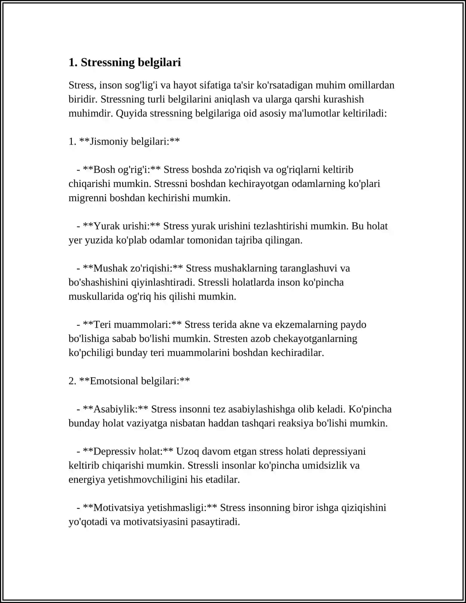 PSIXALOGIYADA STRESS HAQIDA TUSHUNCHA 3