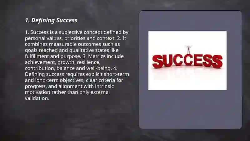 Defining Success 3