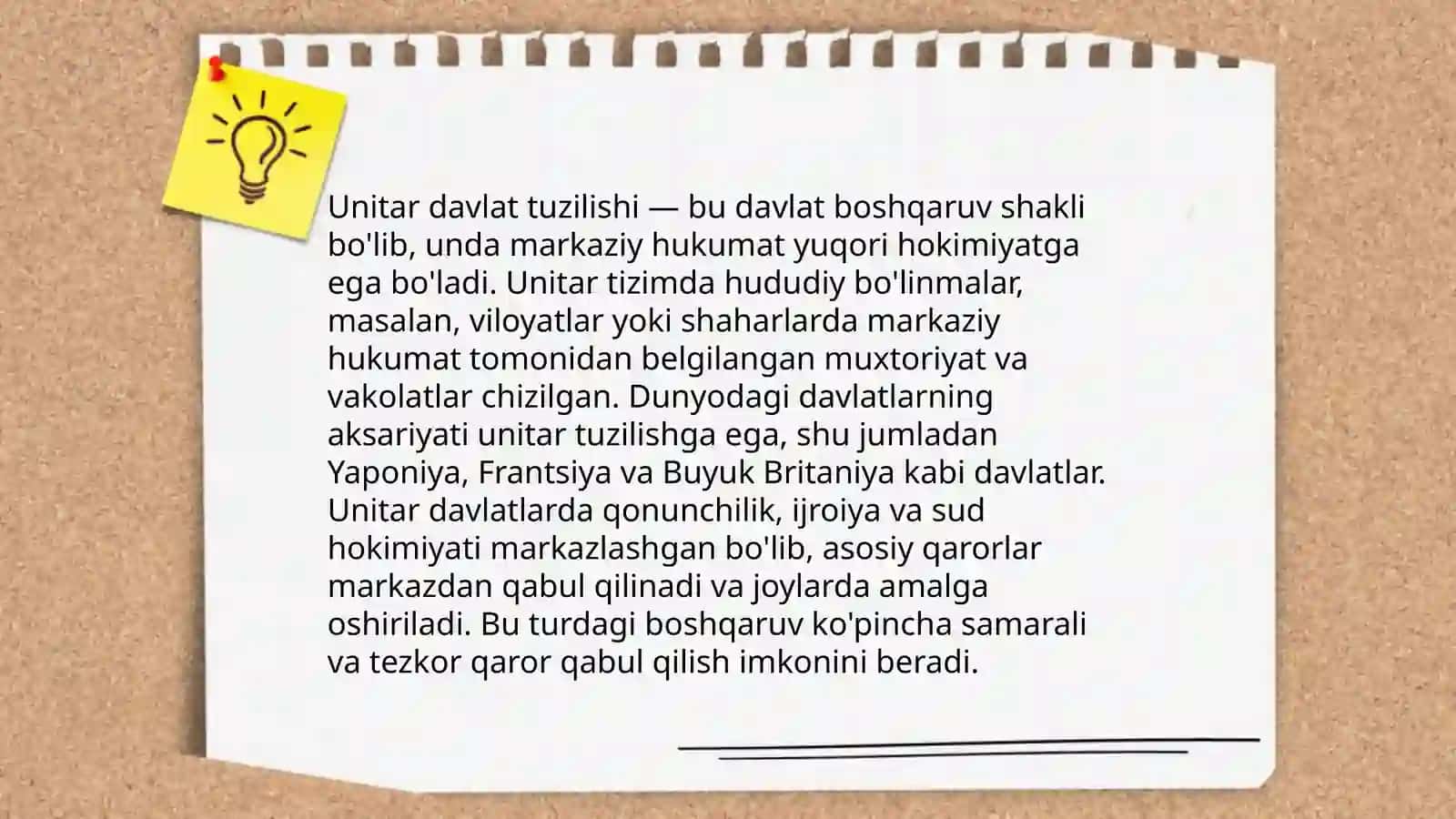 Unitar davlat tuzilishi 3