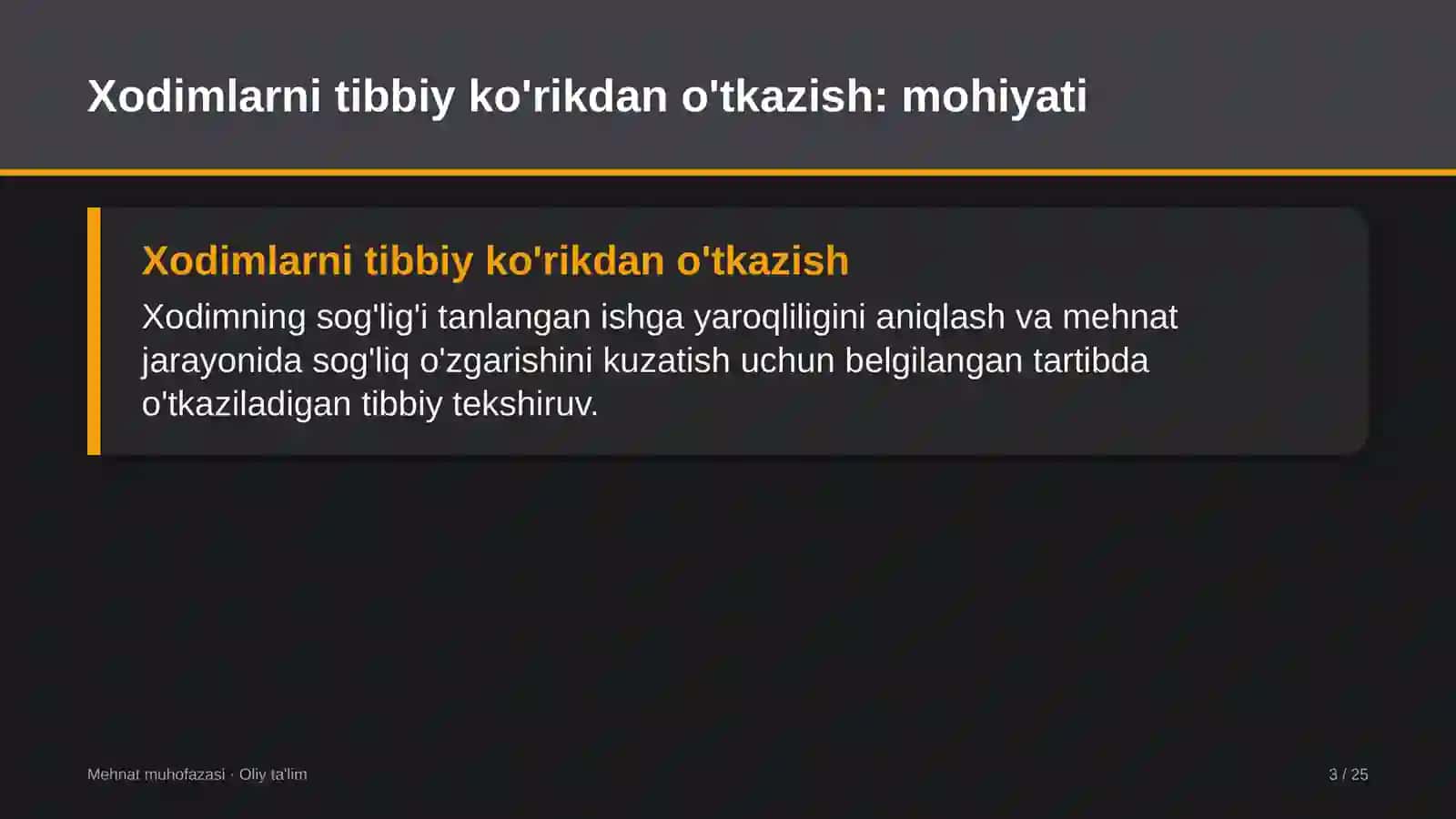 Aeroportlarda xodimlarni tibbiy ko'rikdan o'tkazish 3