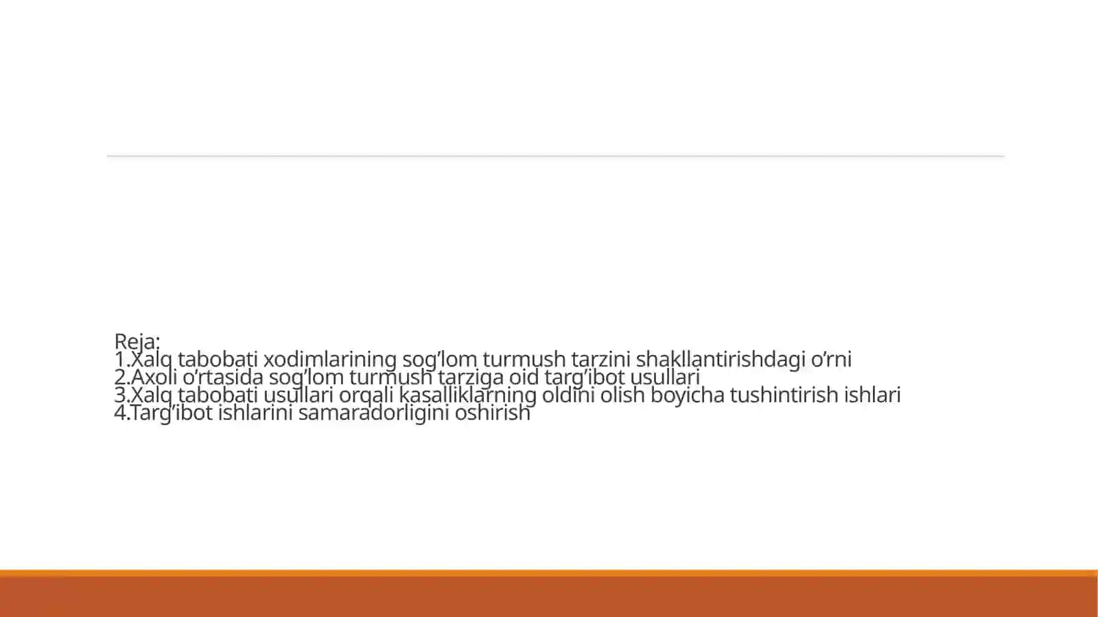 Gigiyena fanidan mustaqil ish 3