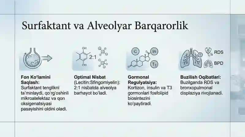 O’pkaning metabolik funksiyalari va ularning buzulishlari 3