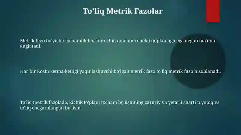 To'liq Metrik Fazolar 3