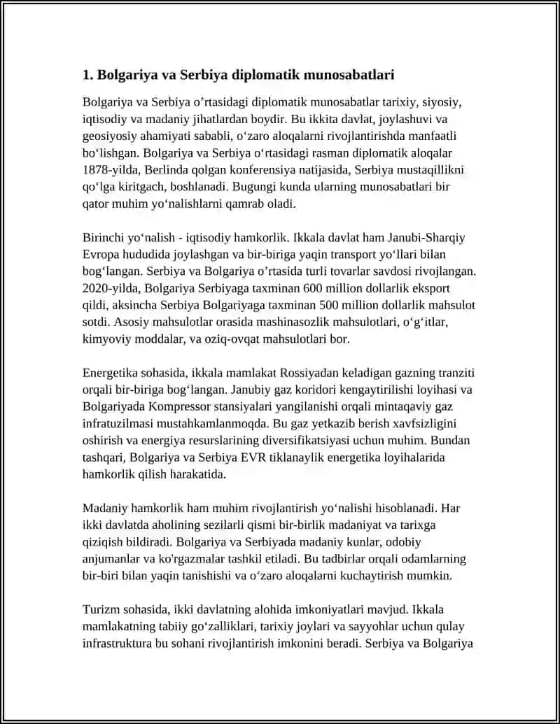 BOLGARIYA VA SERBIYA 3