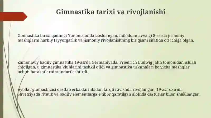 Sport gimnastikasi 3