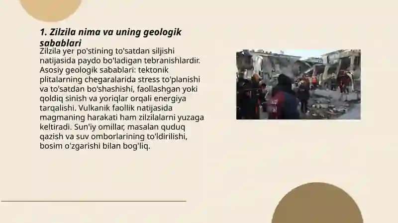 Zilzila va uning oqibatlari 3
