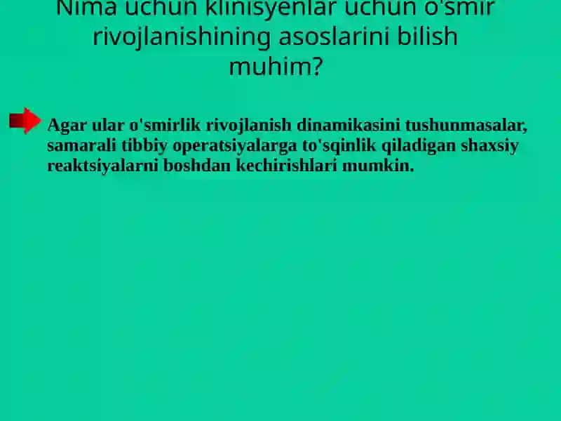 Ilk o'smirlik davrining psixologik xususiyatlari 3