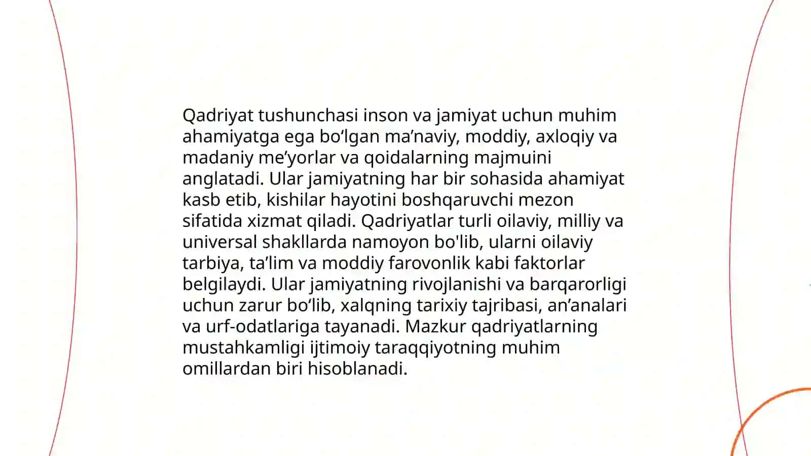 Qadriyat tushunchasi 3