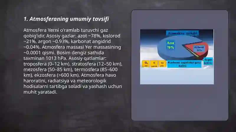 Atmosfera va uning bosimi 3