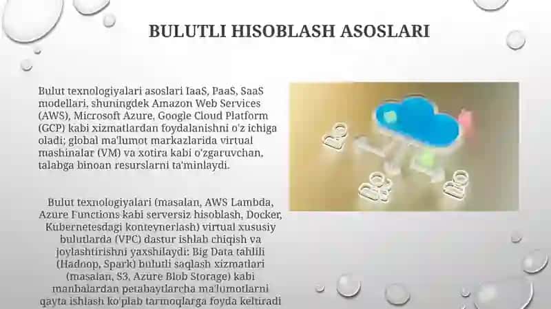 Bulut Texnologiyalari Asoslari va Ta'lim Ahamiyati 3