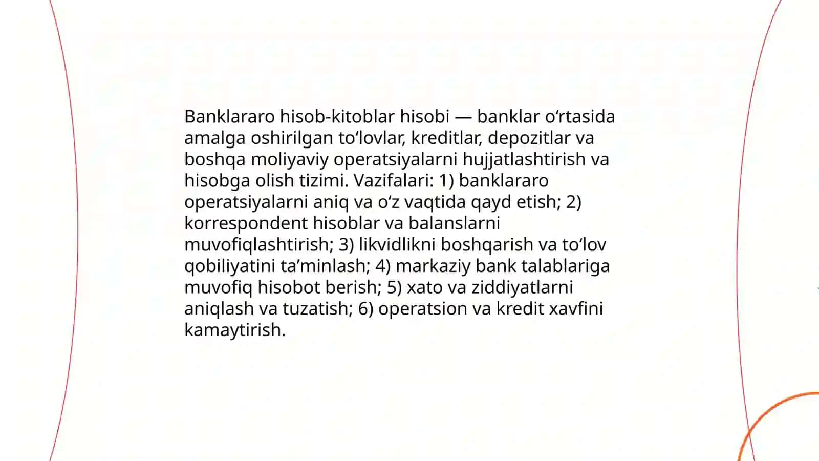 Banklararo hisob-kitoblar hisobi 3