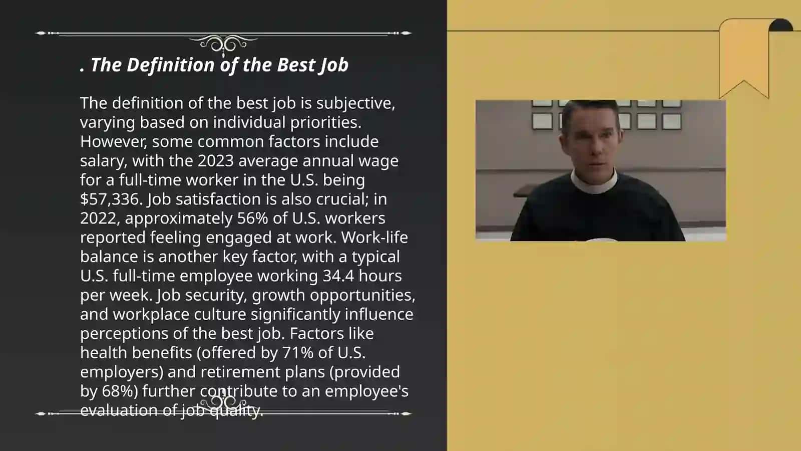 The best job 3