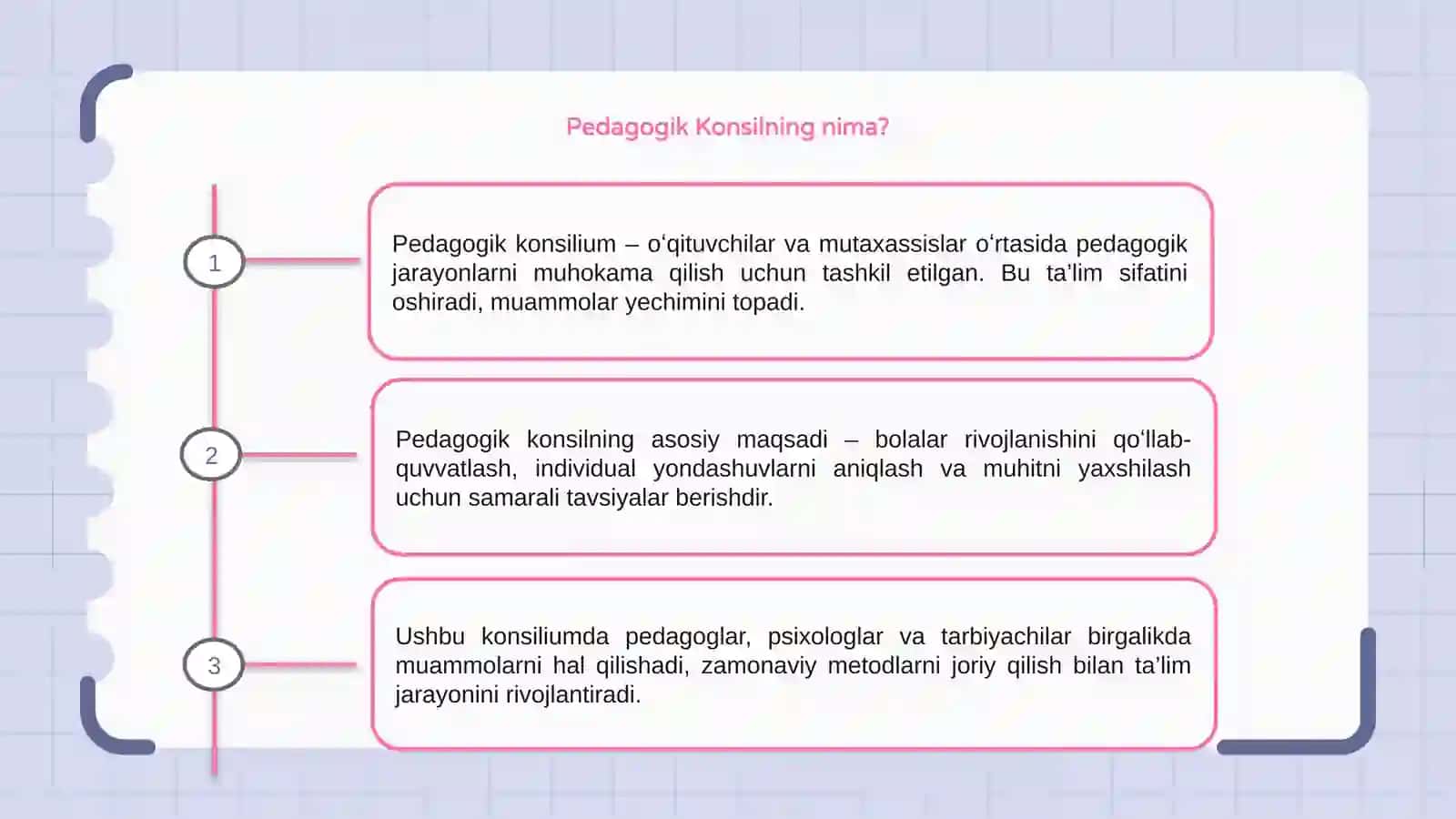 Pedagogik Konsilium 3
