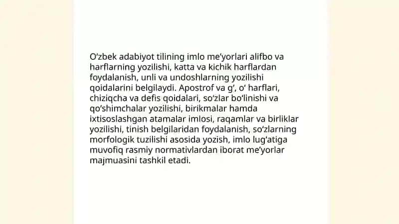 Oʻzbek adabiyot til me'yorlari 3
