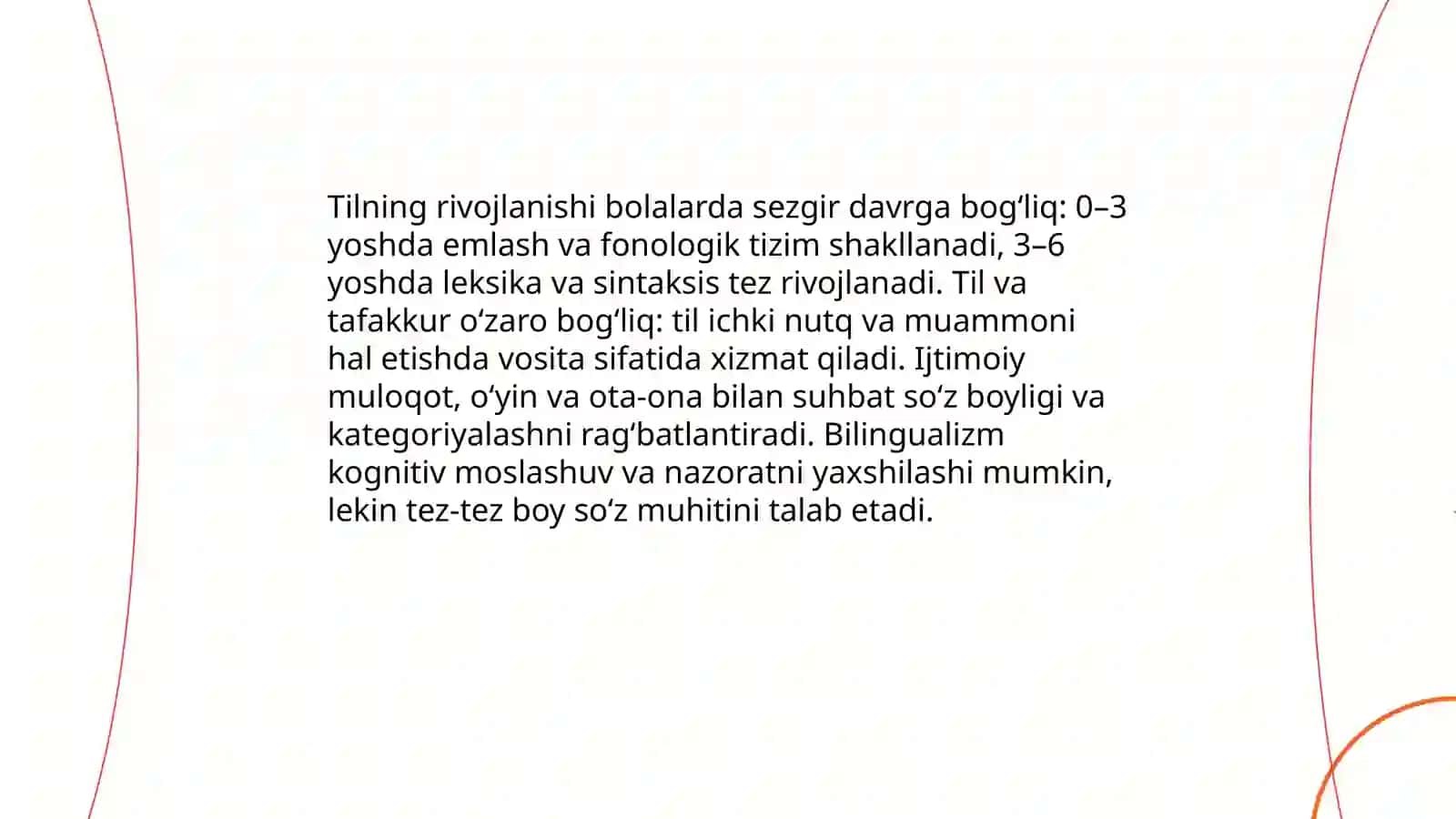 Til, ong va tafakkur 3