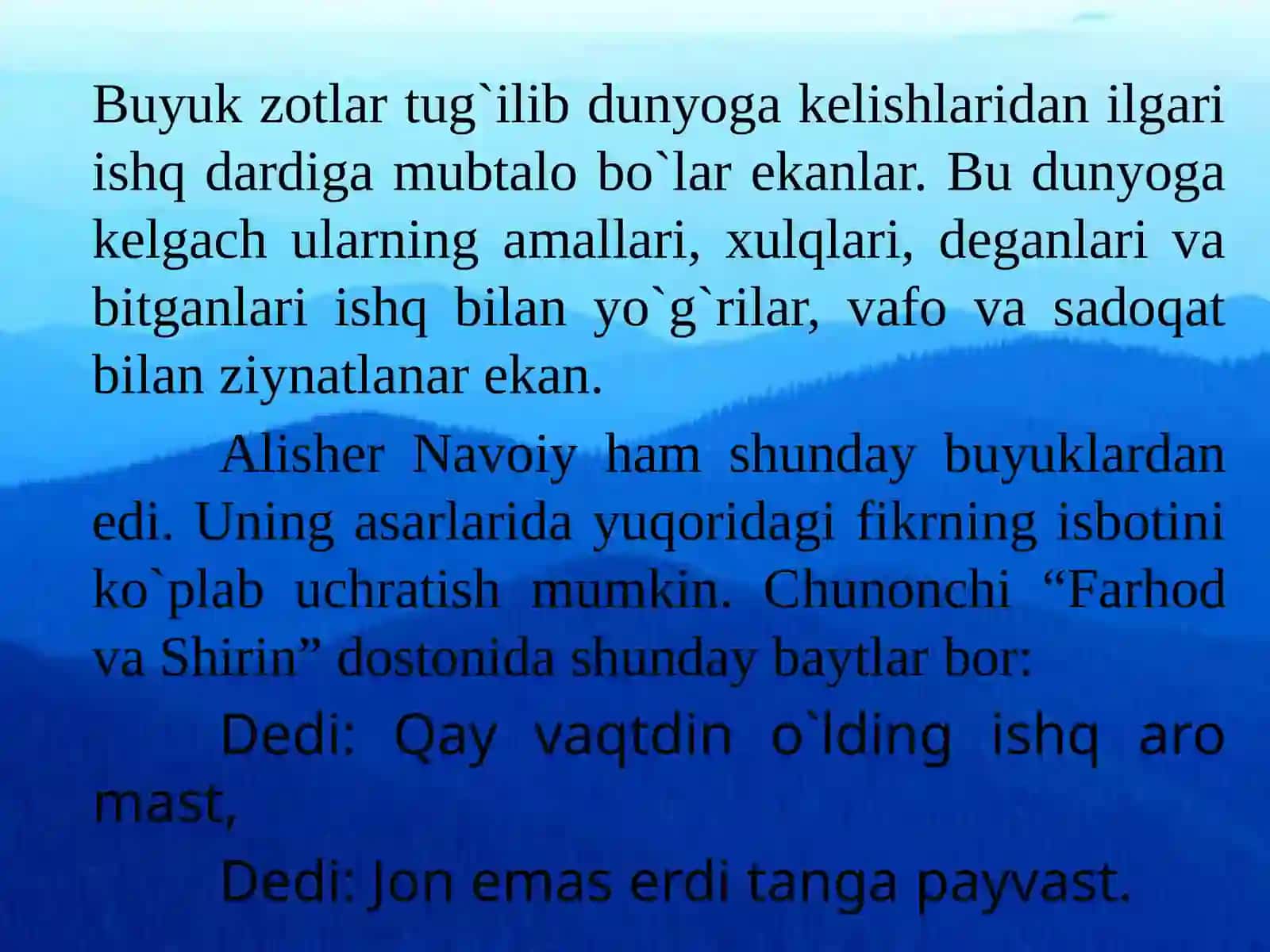 Alisher Navoiy hayoti 3