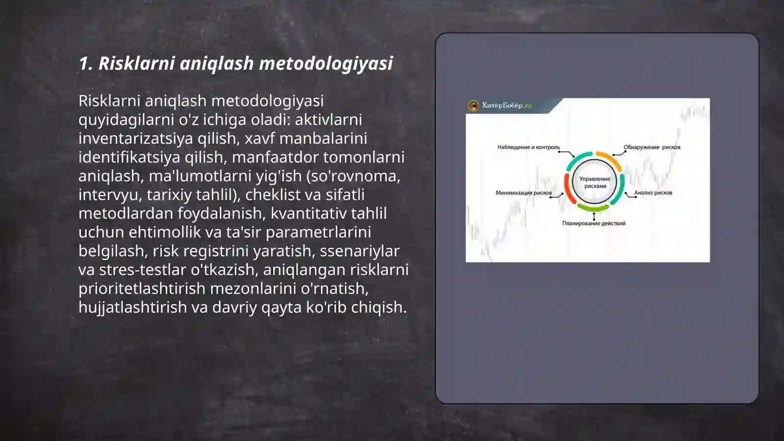 Risklarni aniqlash metodologiyasi 3
