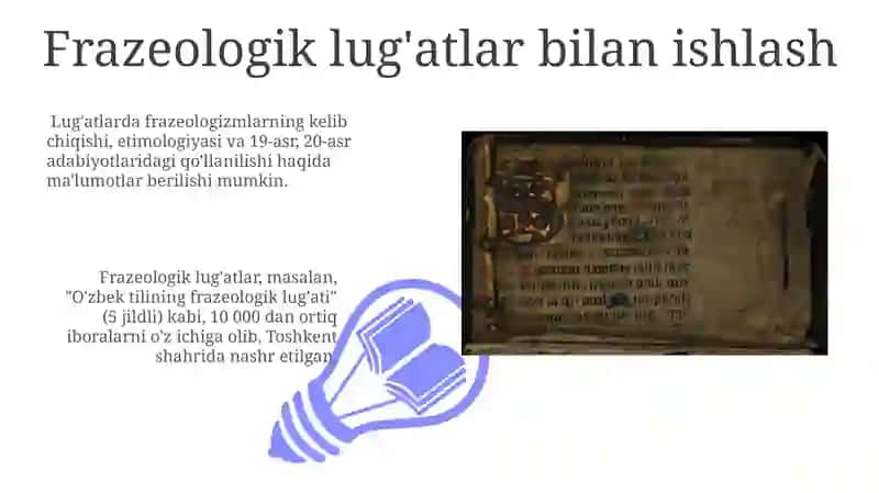 Frazeologik Lug'atlar 3