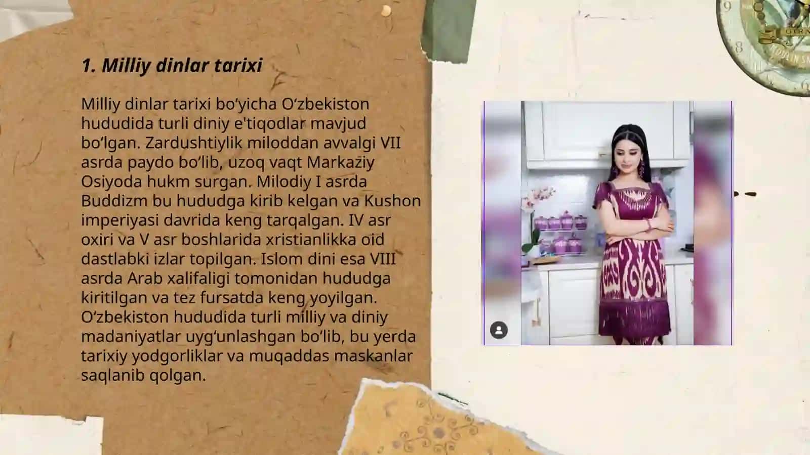 Milliy dinlar 3