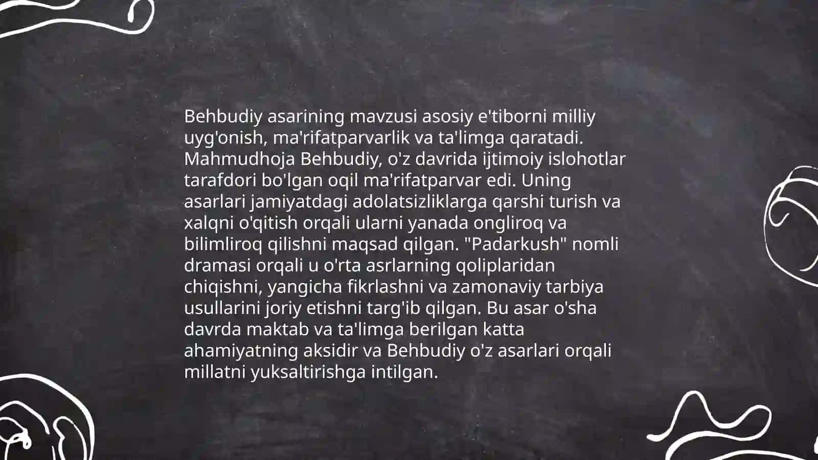 Behbudiyning padarkush drammasi 3