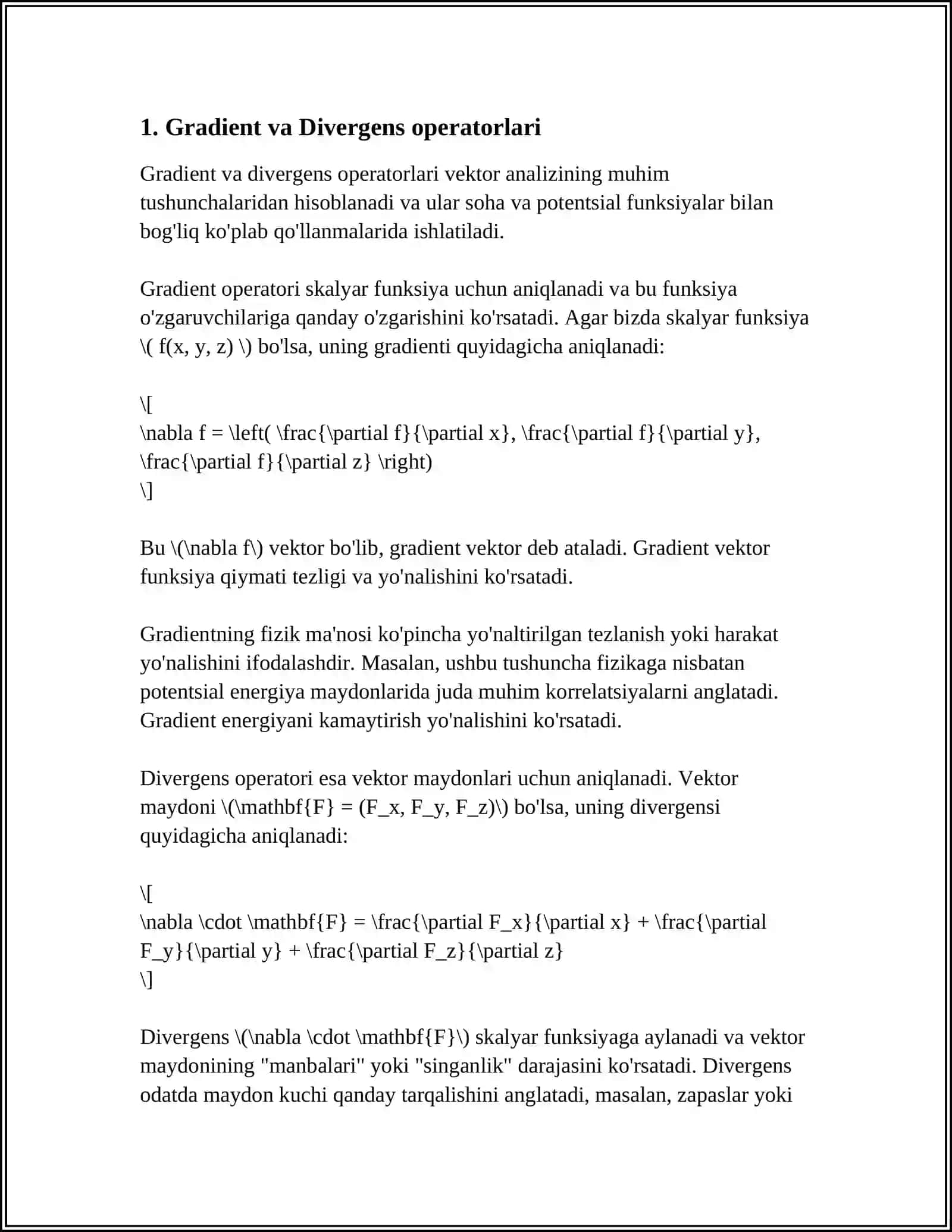 GEOFIZIKADA DIFFERENSIAL HISOB TATBIQLARI 3