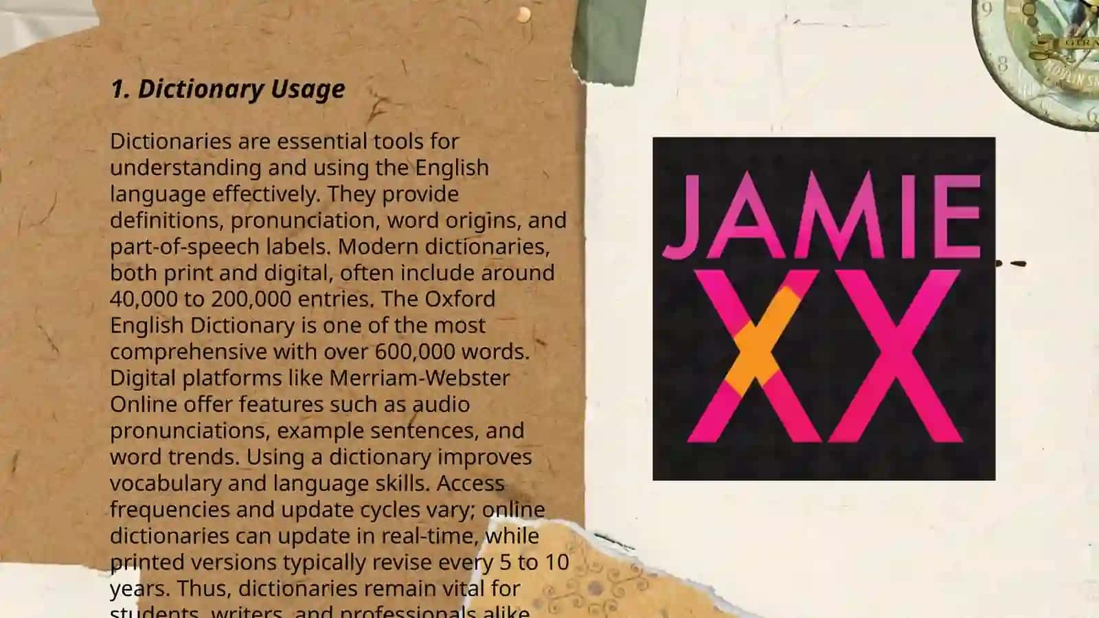 Dictionary Usage 3