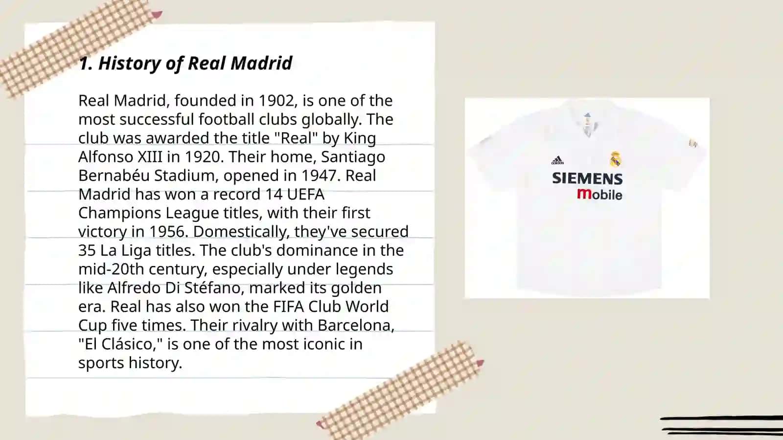 Real madrid football clubi haqida 3