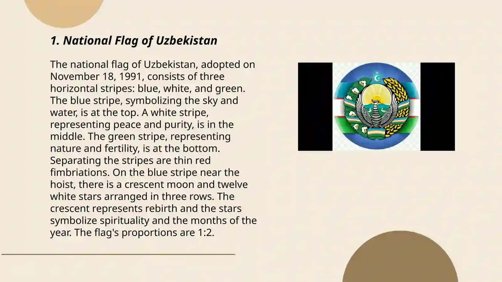 State Symbols of Uzbekistan 3