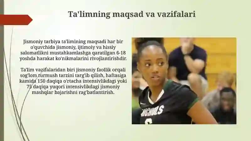Jismoniy tarbiya va sport ta'limi 3