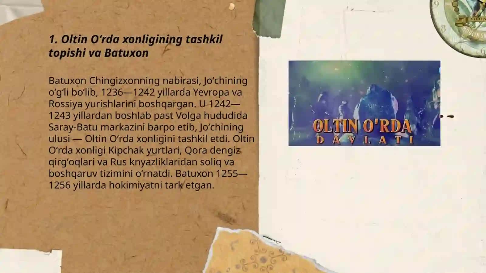 Oltin Oʻrda xonligi 3