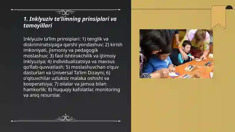 Inklyuziv taʼlim va tarbiyalash konsepsiyasi 3