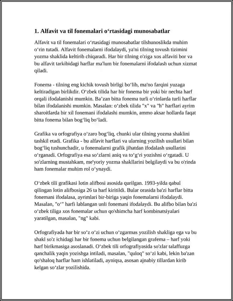 TILSHUNOSLIKDA GRAFIKA VA ORFOGRAFIYANING OʻZARO MUNOSABATI 3