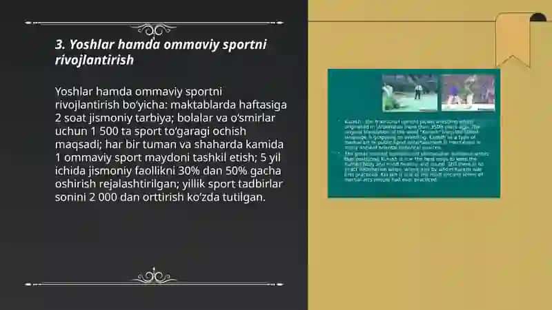 The development of sports in Uzbekistan 3