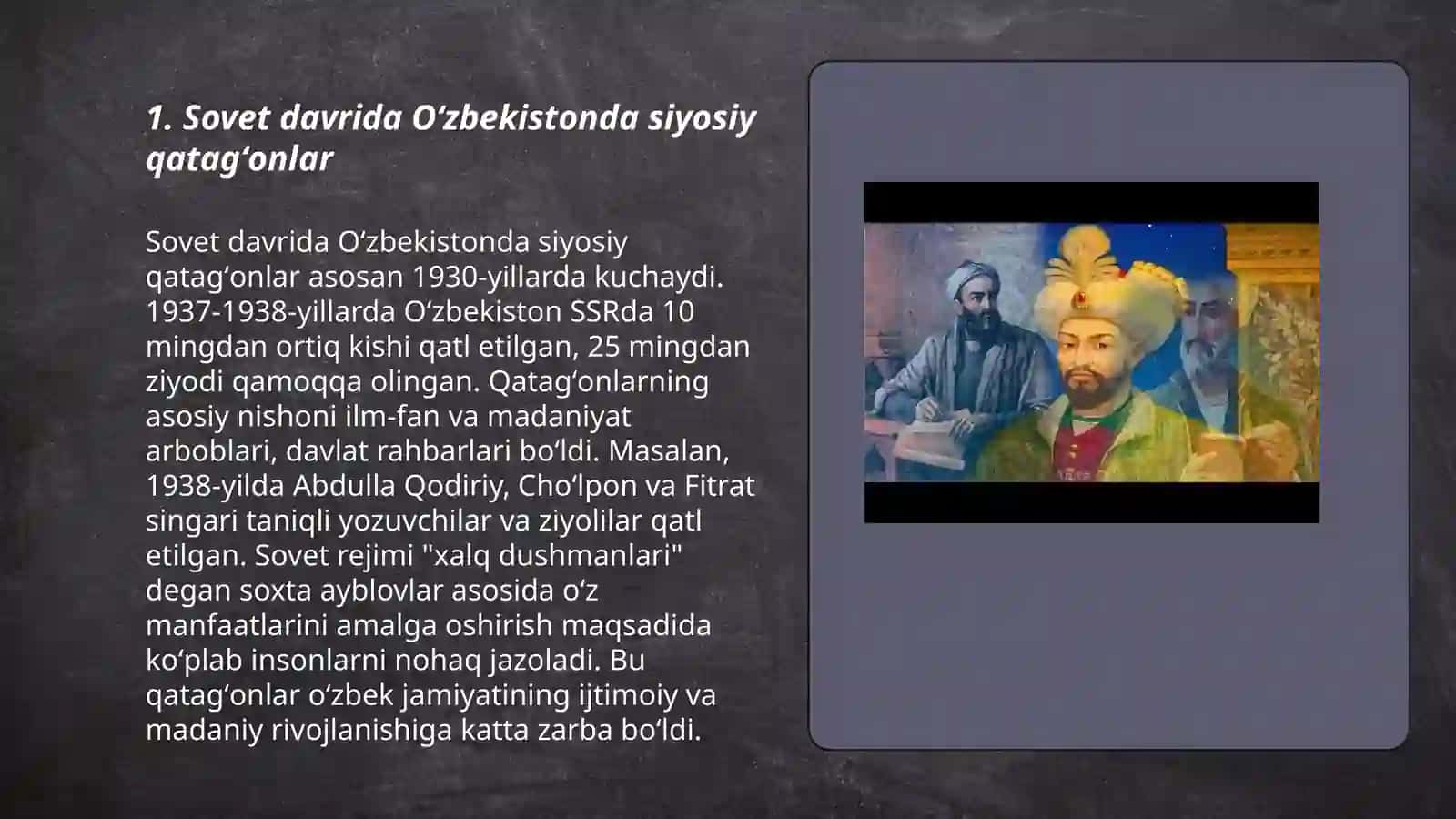 Mustabid tuzum davri 3