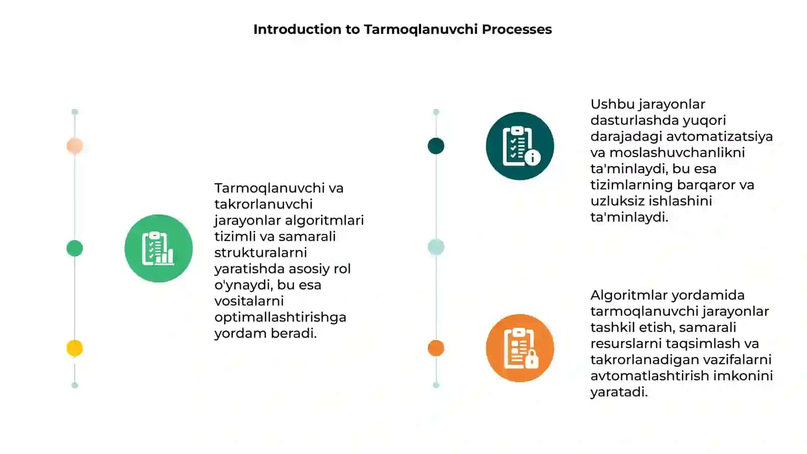 Tarmoqlanuvchi va takrorlanuvchi jarayonlarni tashkil etish ( algaritmlar) 3