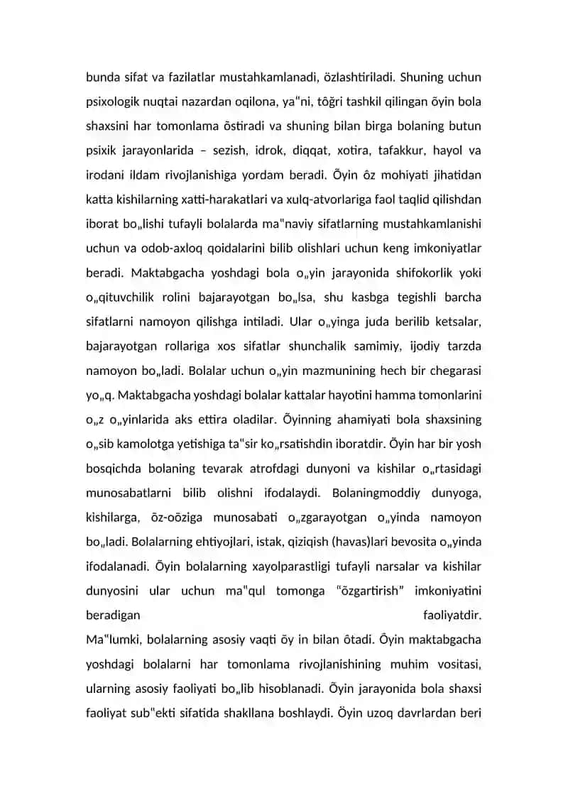 Kichik yoshdagi bolalar o'yiniga rahbarlik qilish 3
