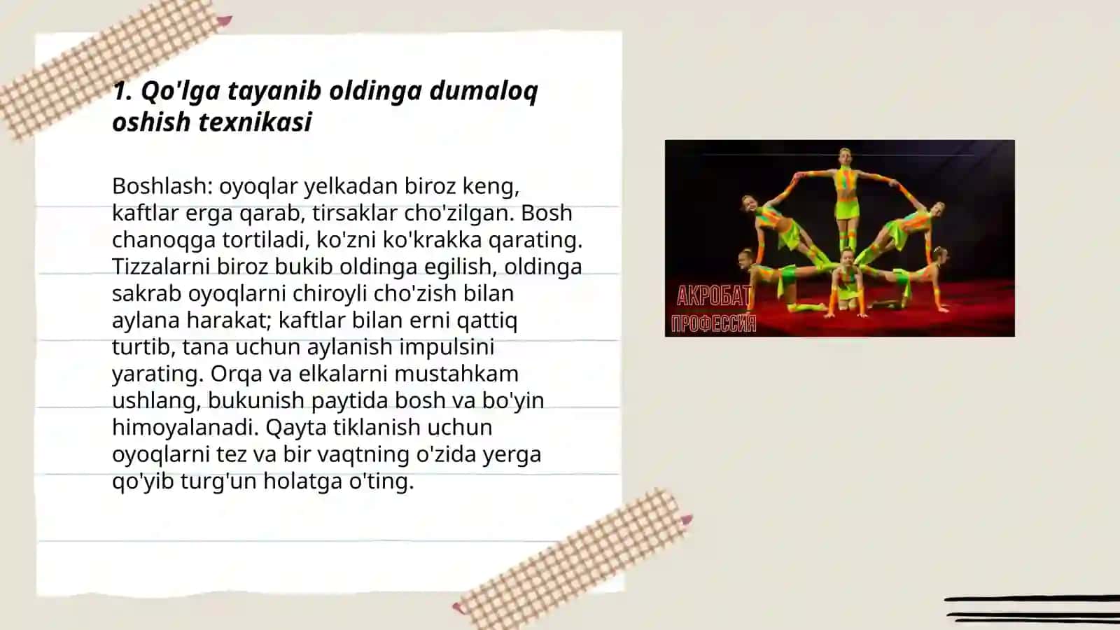 Akrobatika 3