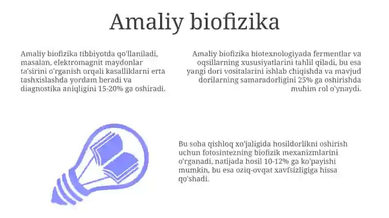 Biofizikaboʻlimlari 3