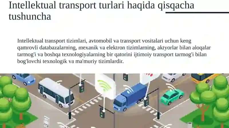 Intellektual  transport tizimlari 3