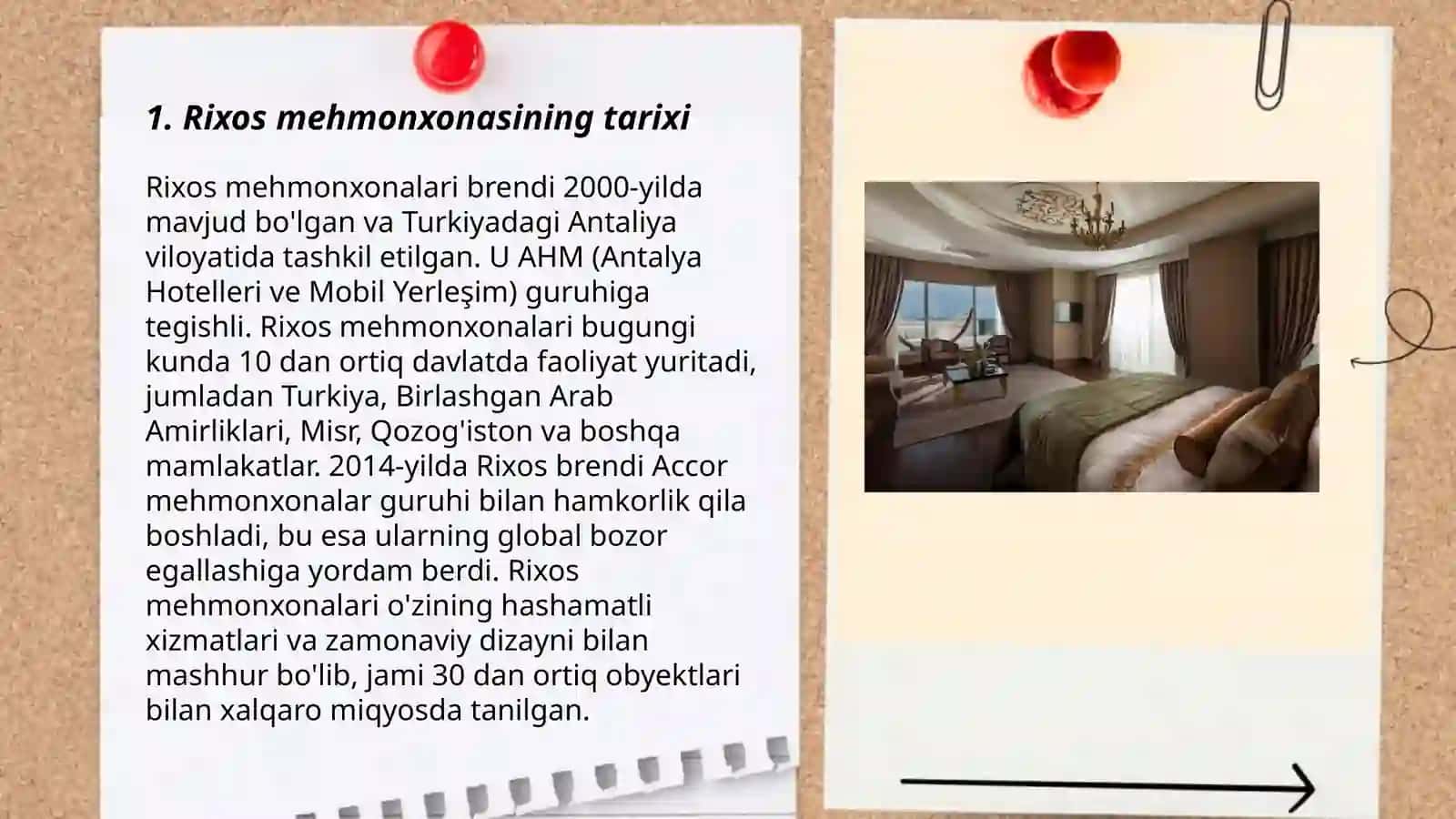 Rixos mehmonxonasi 3