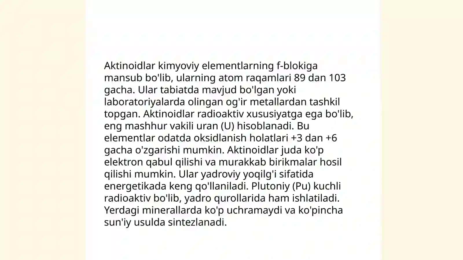 Aktinoidlar 3
