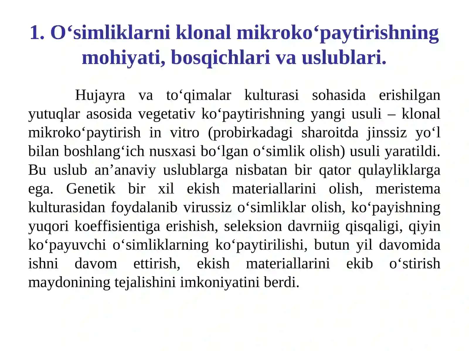 O'Simlik hujayralari muhandisligi 3